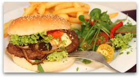 Broodje hamburger speciaal - Schotel