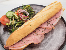 1/2 Baquette ham