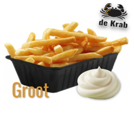 Grote friet frietsaus