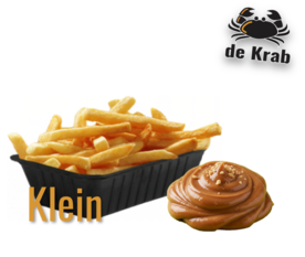Kleine friet pindasaus