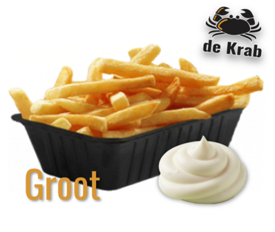 Grote friet frietsaus