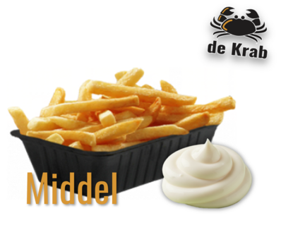 Middel friet frietsaus