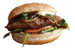 Broodje hamburger speciaal