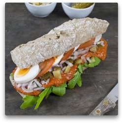 Pistolet broodje martino